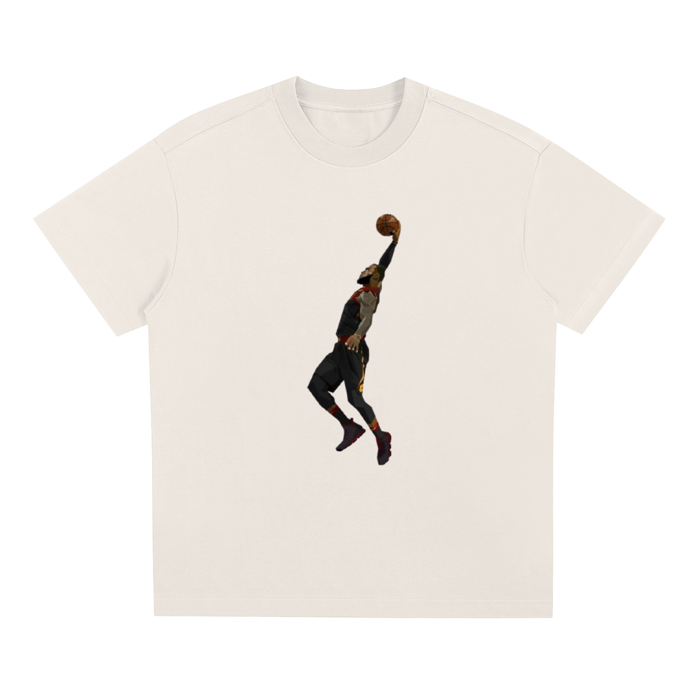 LeBron James Dunk T-Shirt – King James Graphic NBA Streetwear Tee