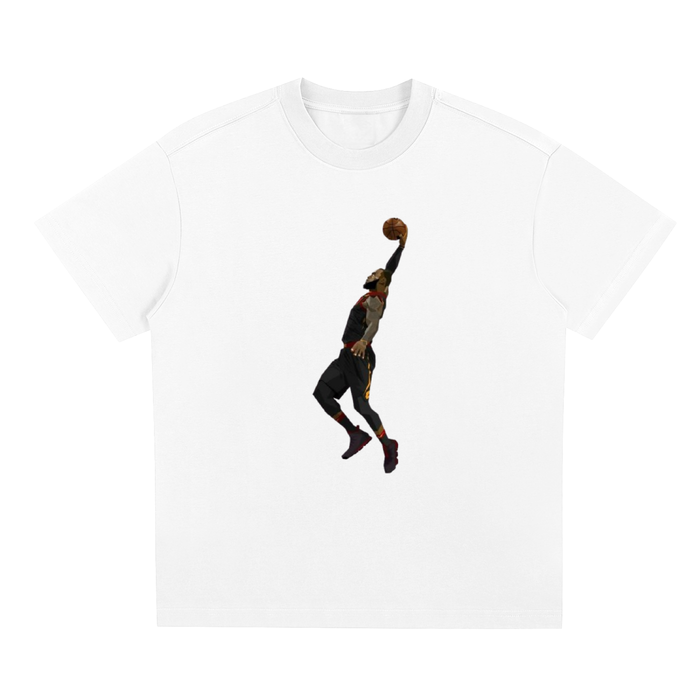 LeBron James Dunk T-Shirt – King James Graphic NBA Streetwear Tee