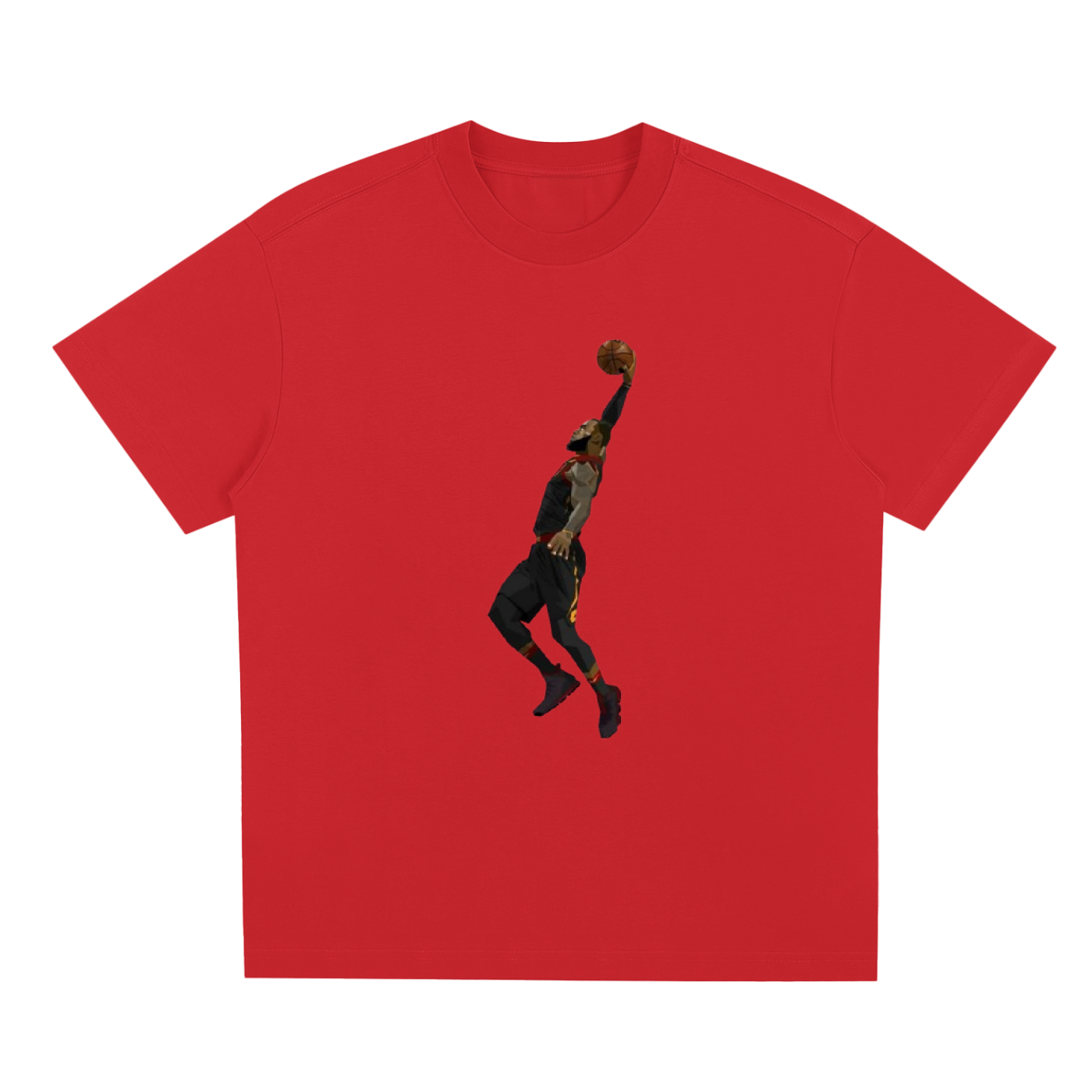LeBron James Dunk T-Shirt – King James Graphic NBA Streetwear Tee