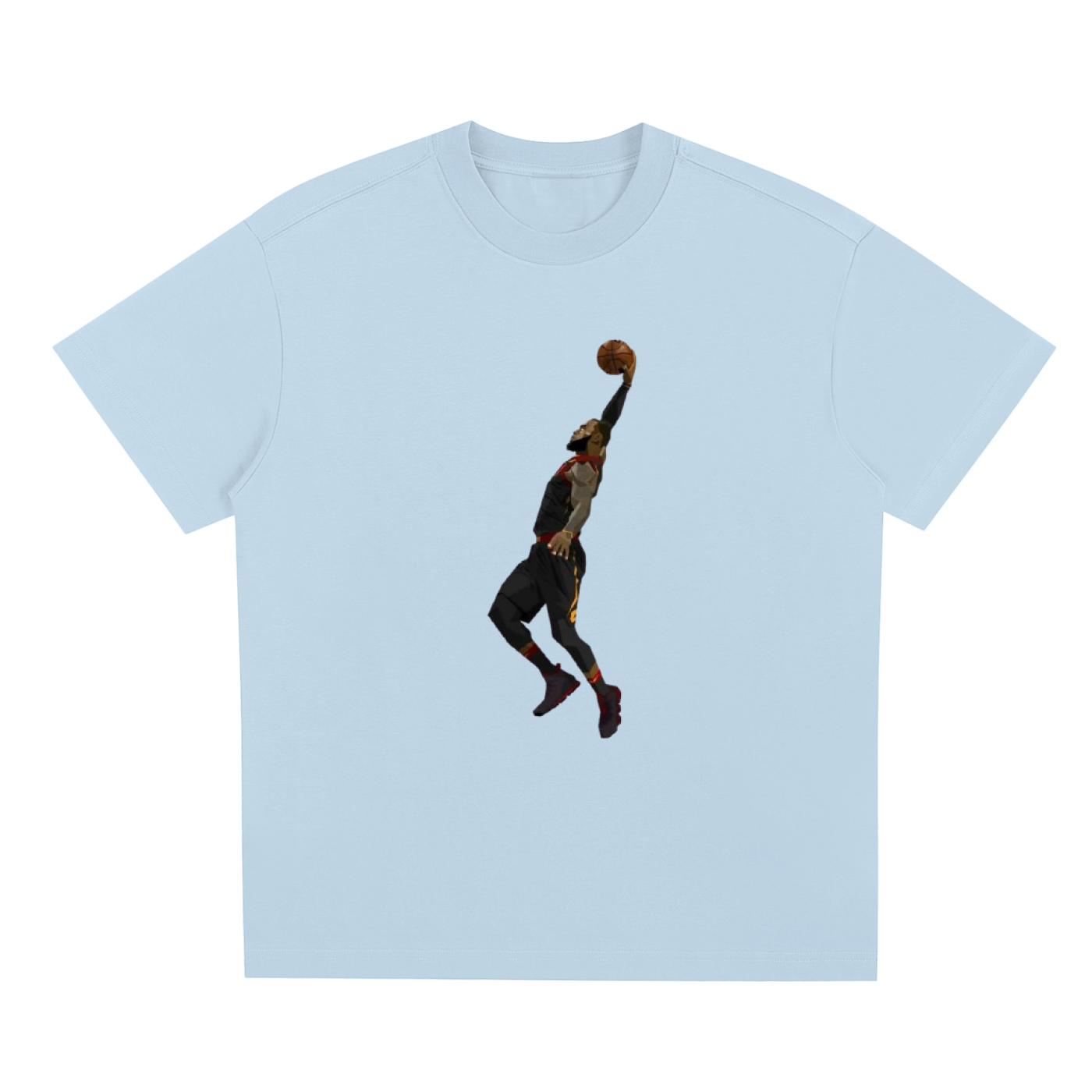 LeBron James Dunk T-Shirt – King James Graphic NBA Streetwear Tee